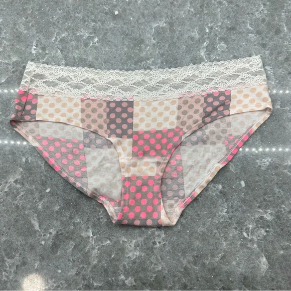 6-Pack VS & PINK Women’s Underwear – Brand New L, Neutral + Pink Mix - Picture 14 of 16